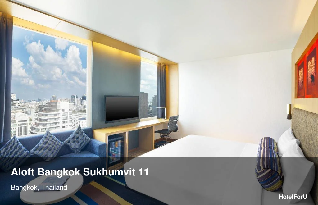 Aloft Bangkok Sukhumvit 11 in Bangkok, Thailand