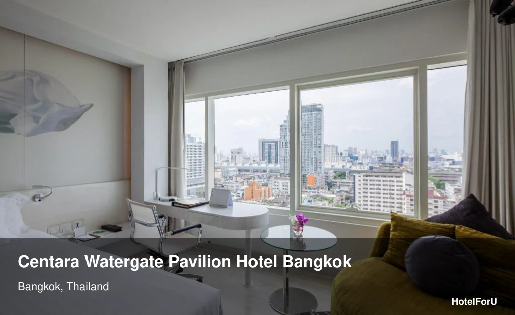 Centara Watergate Pavilion Hotel Bangkok in Bangkok, Thailand