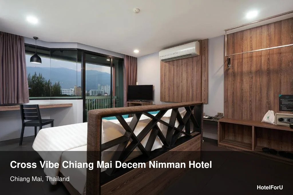 Cross Vibe Chiang Mai Decem Nimman Hotel in Chiang Mai, Thailand