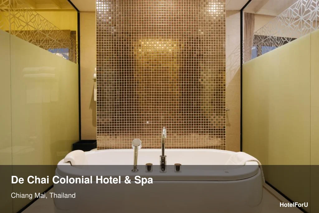 De Chai Colonial Hotel & Spa in Chiang Mai, Thailand