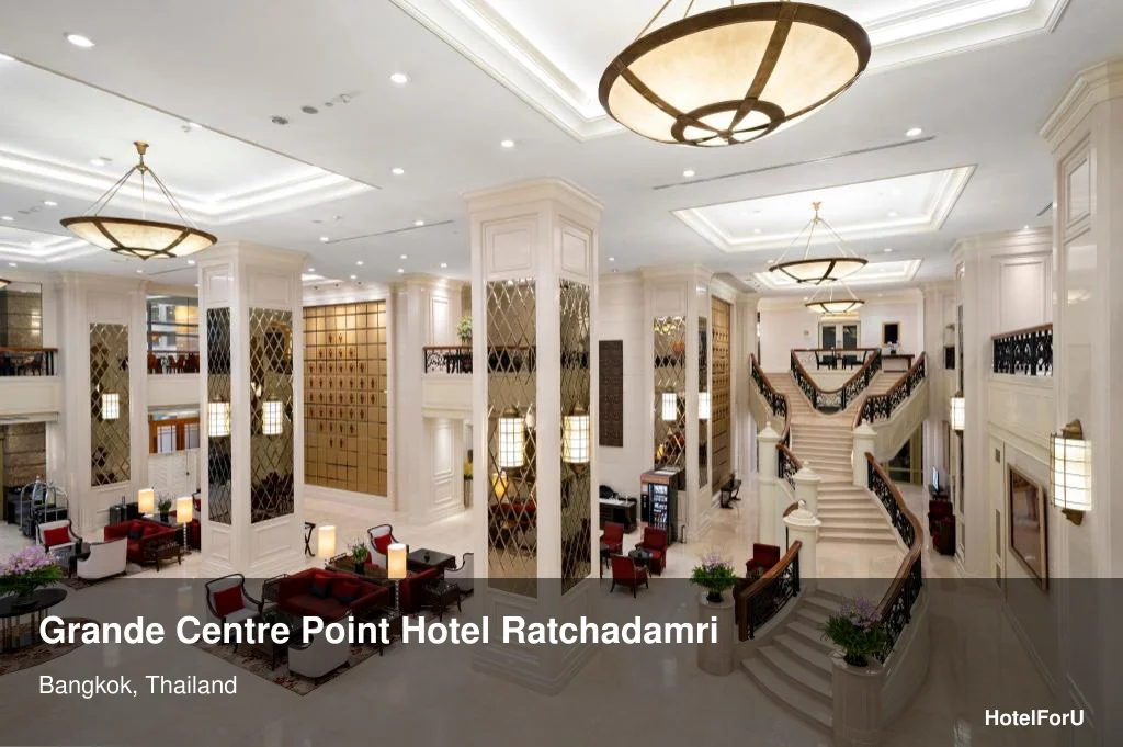 Grande Centre Point Hotel Ratchadamri in Bangkok, Thailand