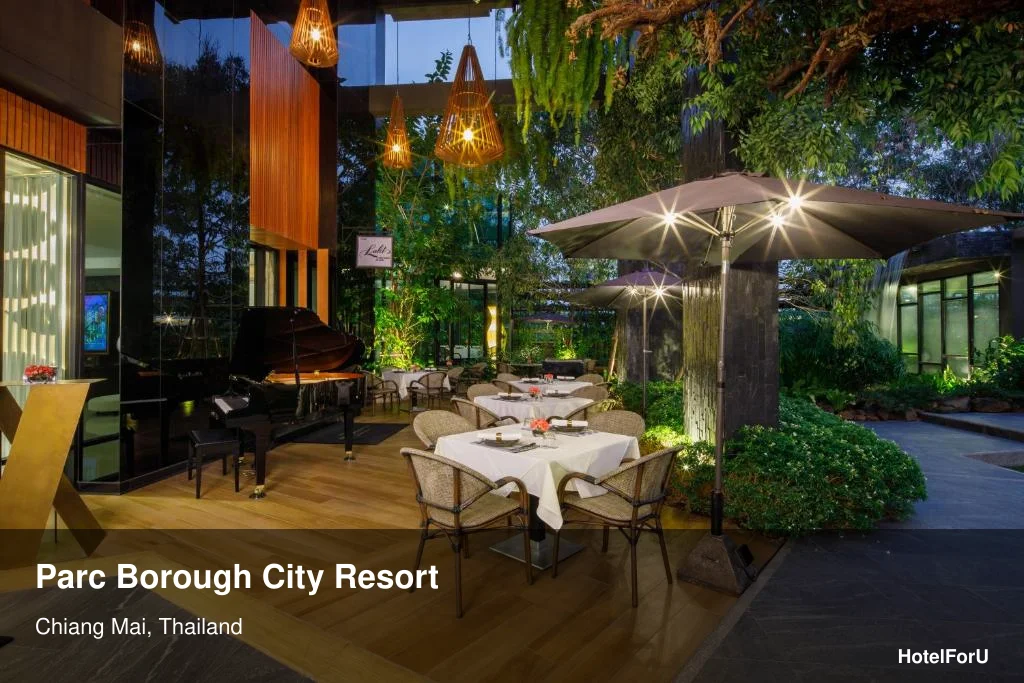 Parc Borough City Resort in Chiang Mai, Thailand