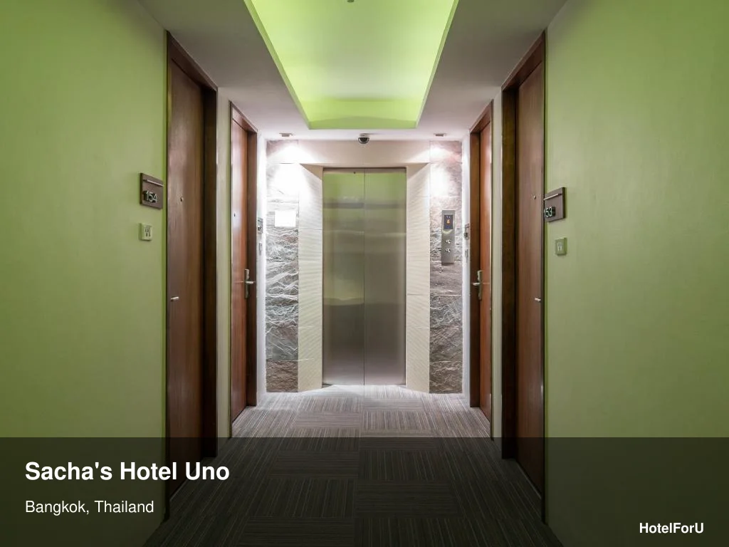 Sacha's Hotel Uno in Bangkok, Thailand
