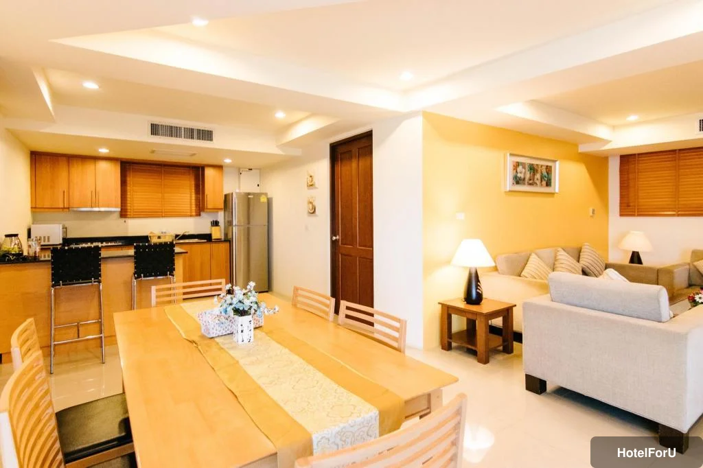 Searidge Hua Hin Resort & Pool villas - 3-Bedroom Cozy Pool and Sea View Suite - Interior view