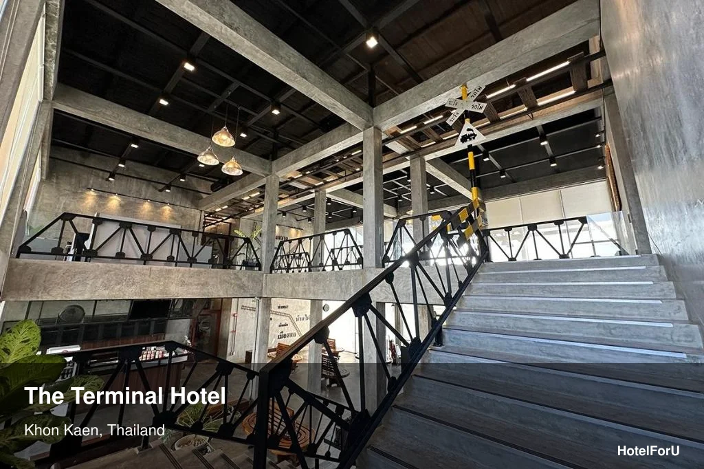 The Terminal Hotel in Khon Kaen, Thailand