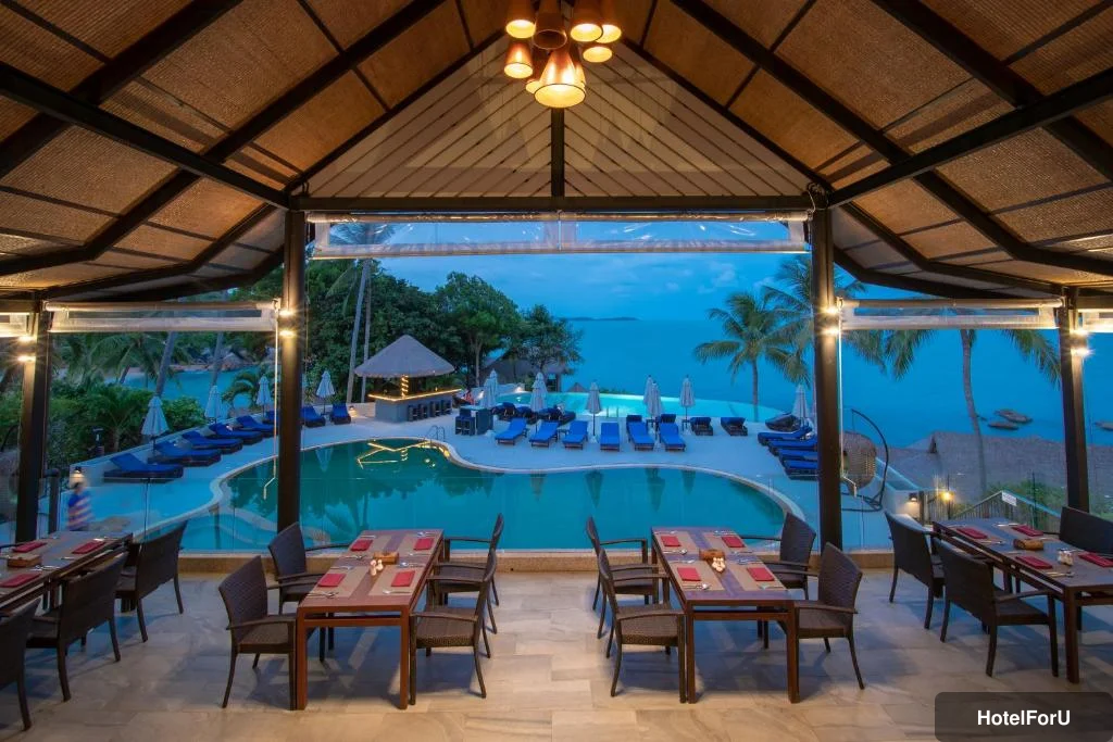 Coral Cliff Beach Resort Samui - Restaurant