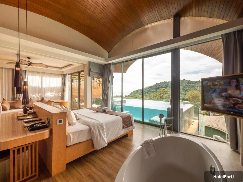 Crest Resort & Pool Villas - Premier Pool Villa - Room plan
