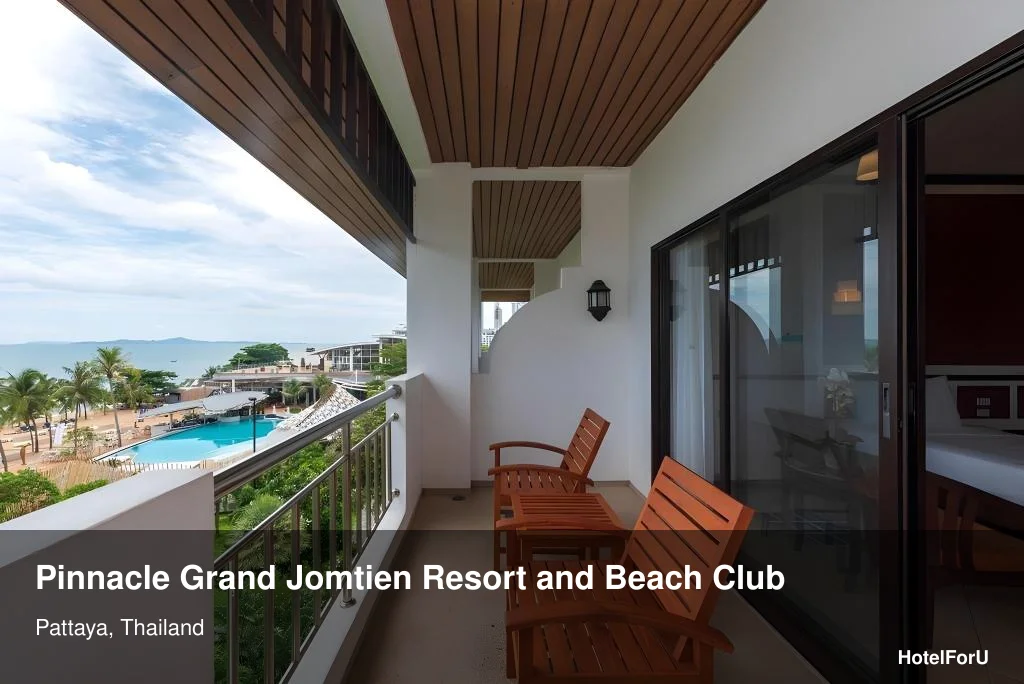 Pinnacle Grand Jomtien Resort and Beach Club in Pattaya, Thailand