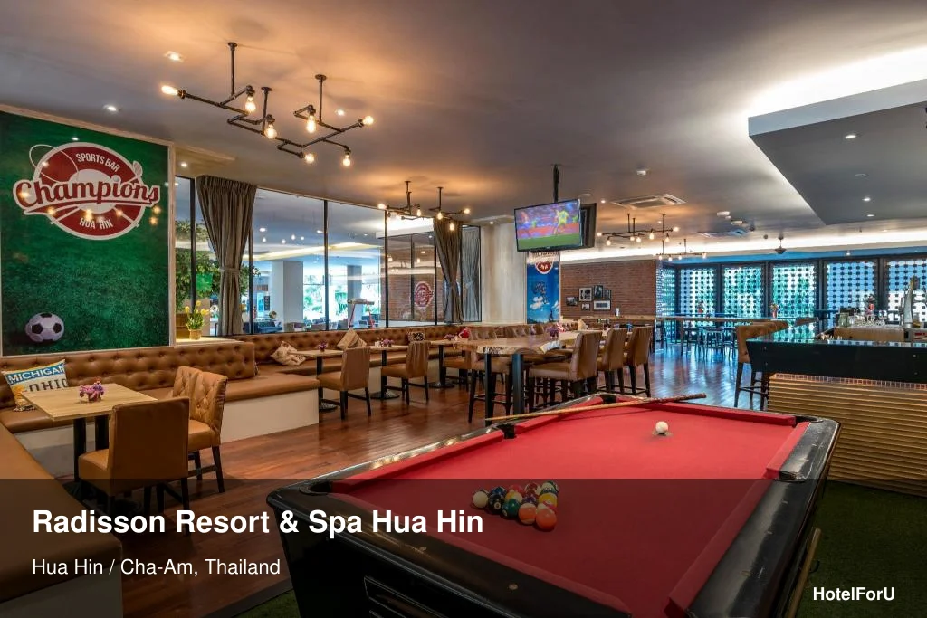 Radisson Resort & Spa Hua Hin in Hua Hin / Cha-Am, Thailand