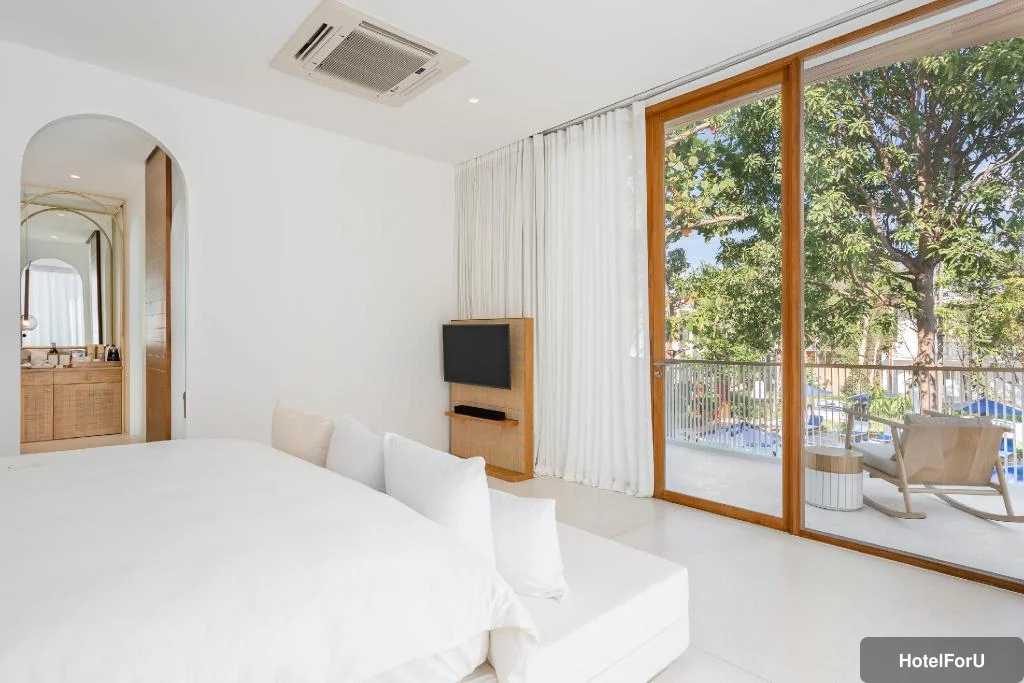 SALA Samui Chaweng Beach Resort - Garden Two Bedroom Family & Friends Suite - Bed