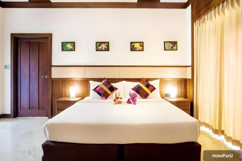 Sibsan Resort & Spa Maetaeng - Family Villa with Pool Access - Bed
