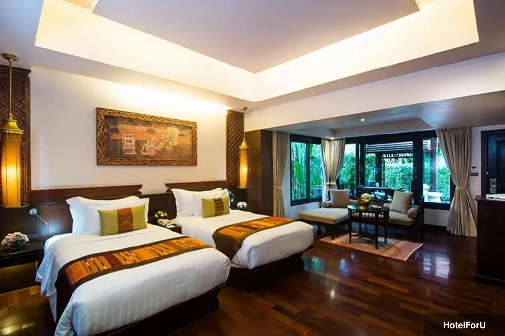 Siripanna Villa Resort & Spa Chiangmai - Royal Lanna Villa - Bed