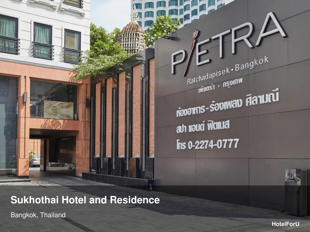 Sukhothai Hotel and Residence in Bangkok, Thailand