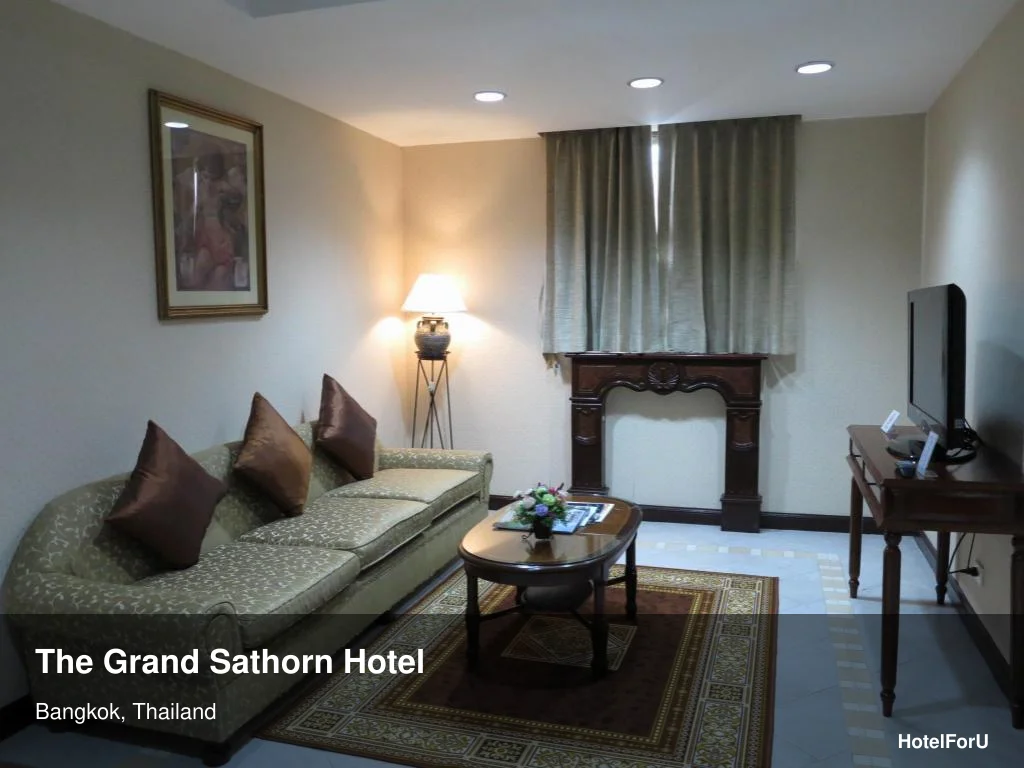 The Grand Sathorn Hotel in Bangkok, Thailand