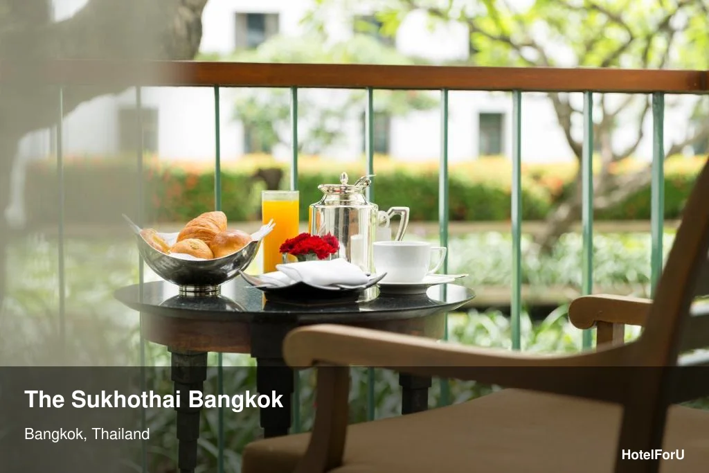 The Sukhothai Bangkok in Bangkok, Thailand